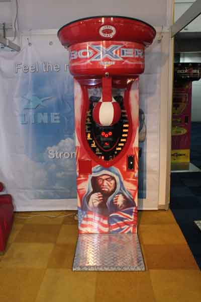 The Boxer Deluxe boxing amusement machine