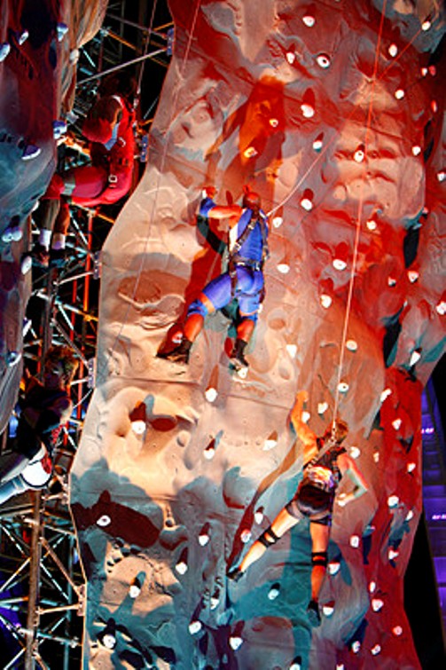 TV show American Gladiator climbing walls for sale
