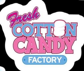 Cotton Candy Factory Vending Machine Logo