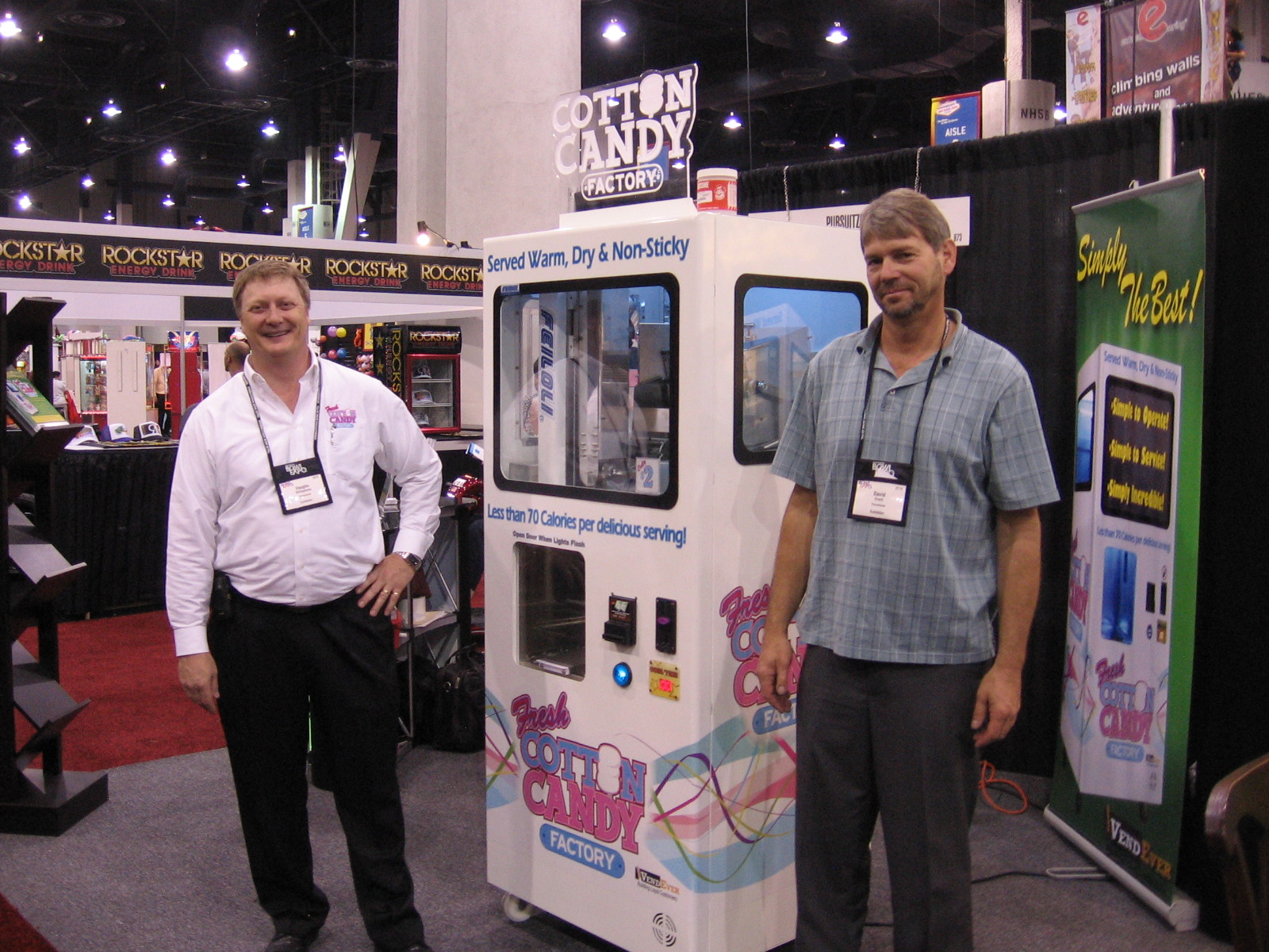Cotton Candy Factory Cotton Candy 			Vending Machine