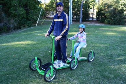 This amazing new electric personal scooter is the newest in alternative transportation