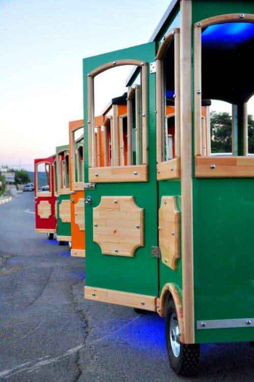 New Trackless Kiddie Trains For Sale
