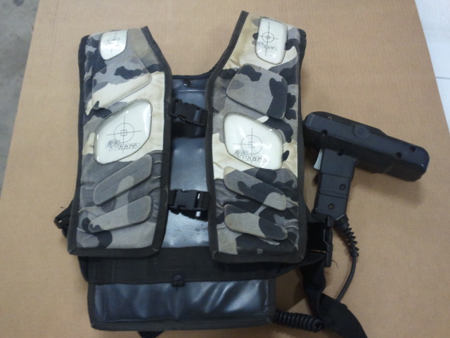 laser tag game with vest