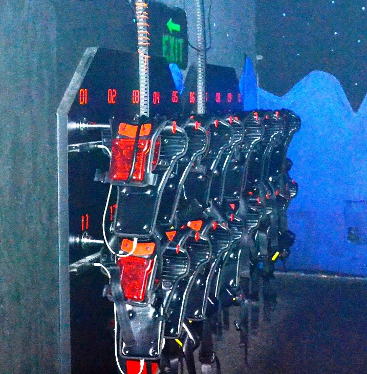 Amut Park Ride Product Fun Center Equipment Used Lasertron Laser Tag Equipment