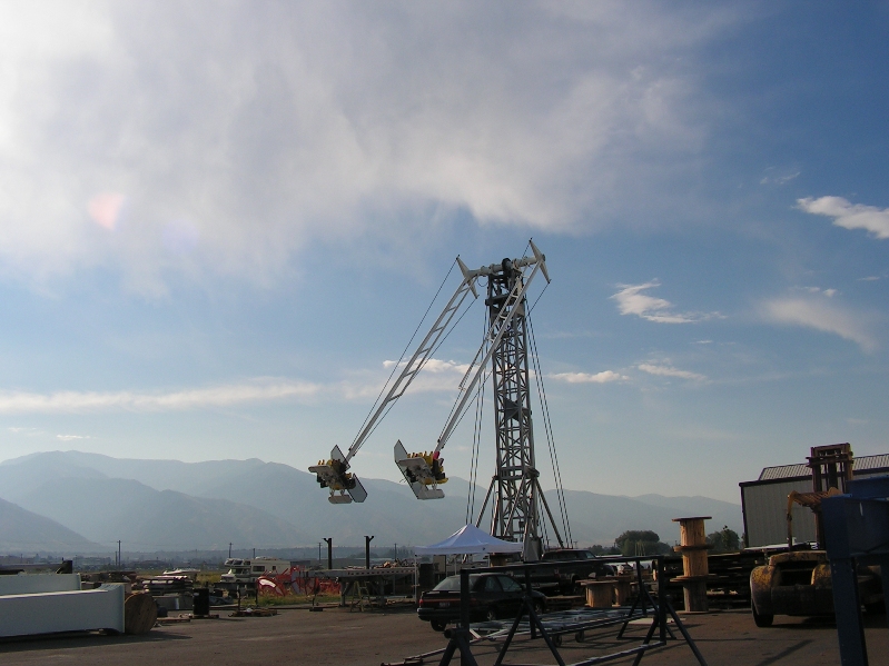 Mobile Swing amusement ride