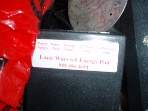 Used Laser Storm Laser Tag Arena Panels
