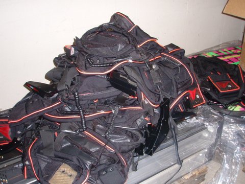 Used Laser Storm Laser Tag Arena Panels
