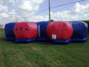 Mobile 8 player LiteBlast Phasers/Vest and Inflatable Arena for sale