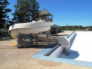 Pool water slide for sale